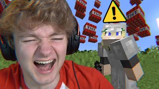 Minecraft’s TNT Rain Mod is actually funny [upl. by Birchard61]