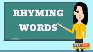 Recognize rhyming words in nursery rhymes [upl. by Evette919]