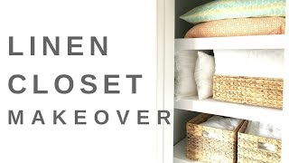 How to Build Closet Shelves the Easy Way [upl. by Ahsoyem776]