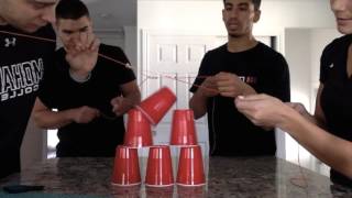 Cup Stacking Team Building Exercise [upl. by Jamnis]