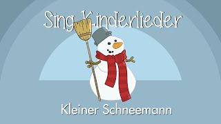 Kleiner Schneemann  Weihnachtslieder zum Mitsingen  Winterlieder  Sing Kinderlieder amp EMMALU [upl. by Leiruh]