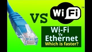 Ethernet vs WiFi  Which is faster [upl. by Eanert]