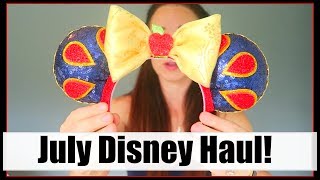 JULY DISNEY HAUL  Collective Haul  Etsy Hot Topic Box Lunch amp More [upl. by Enileuqaj817]