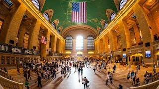 Walking Tour of Grand Central Terminal — New York City 【4K】🇺🇸 [upl. by Onaivlis]