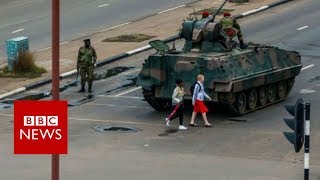 Zimbabwe crisis Mugabe under house arrest after army takeover  BBC News [upl. by Mandy]