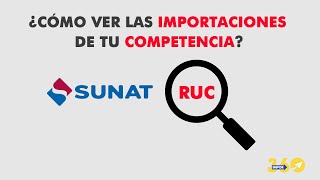 ¿CÓMO VER LAS IMPORTACIONES DE TU COMPETENCIA  ENTRENAMIENTO VIRTUAL  2020 [upl. by Packston]