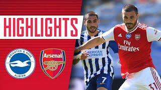 HIGHLIGHTS  Brighton 21 Arsenal  Premier League  June 20 2020 [upl. by Foley]