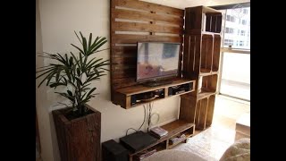 Muebles hechos con palets Forniture made with pallets [upl. by Eimmas391]