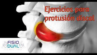 Ejercicios para protusión lumbar [upl. by Oihsoy545]