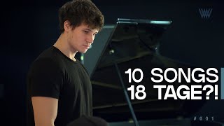 10 SONGS in 18 TAGEN Wincent Weiss AlbumVLOG 001 [upl. by Iinden972]