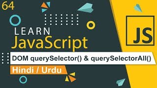 JavaScript DOM querySelector amp querySelectorAll Tutorial in Hindi [upl. by Raimondo]