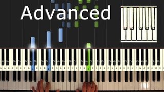 Bach  Prelude in C Major  Piano Tutorial Easy  Bach  how to play synthesia [upl. by Stoll]