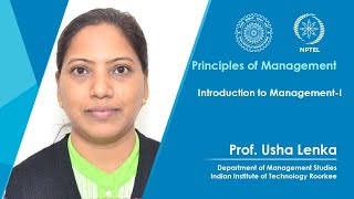 Lecture 1 Introduction to Management  I [upl. by Lorine]