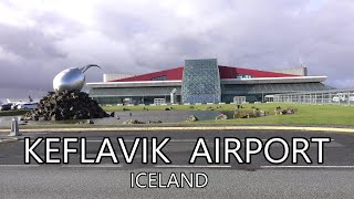 KEFLAVIK AIRPORT  ICELAND 4K [upl. by Leroi]