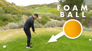 PGA Pro with Foam Golf Balls VS Amateur [upl. by Elden160]