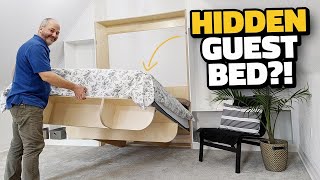 How to Build a Murphy Bed Cheap [upl. by Sualokcin891]