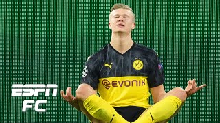 Borussia Dortmund vs PSG reaction Erling Haaland is absolutely terrifying  Champions League [upl. by Immac]