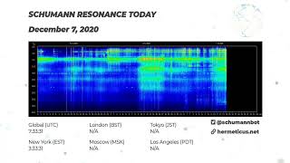 Schumann Resonance Live  247 Live Graph [upl. by Gniw232]