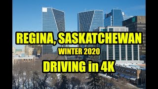 Driving in Regina Saskatchewan 4K [upl. by Melanie]