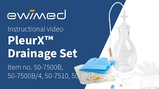 Instructional video  PleurX™ Drainage Set [upl. by Ernestus]