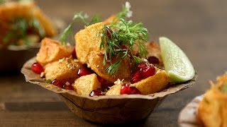 Aloo Chaat Recipe  Quick amp Popular Indian Chaat Recipe  The Bombay Chef  Varun Inamdar [upl. by Bunnie]