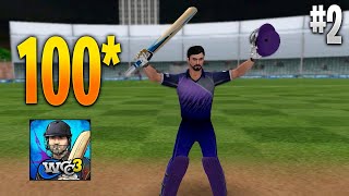 WCC3 My first Century in Career Mode 2 Gameplay World Cricket championship 3 [upl. by Nguyen88]