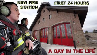 First 24 Hours in a New Fire Station  A Day in the Life [upl. by Aramoj]