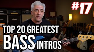 TOP 20 ROCK BASS INTROS OF ALL TIME [upl. by Annodas]