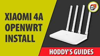 Installing OpenWrt on the Xiaomi 4A 4C 3Gv2 4Q miWifi 3C and debrick method OLD VERSION [upl. by Ahseirej]