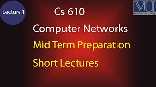 cs 610 Lecture 1 mid term preparationvu short lectures [upl. by Enelyaj]