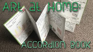 Art at Home Accordion Book [upl. by Araeic742]