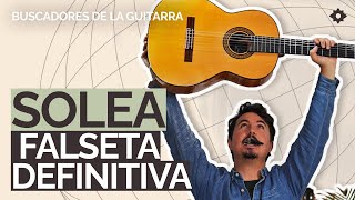 FALSETA por SOLEÁ con Tablaturas en PDF🎸  APRENDE Guitarra Flamenca Paso a paso Pituquete [upl. by Leummas]