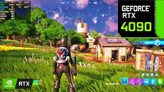 Fortnite  Chapter 4  RTX 4090 24GB  4K Maximum Settings RTX ON  DLSS OFF [upl. by Drabeck]