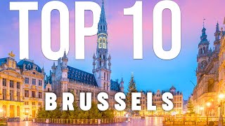 10 BEST Things To Do In Brussels  Brussels Travel Guide [upl. by Edana]