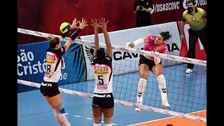 FINAL  CAMPEONATO PAULISTA DE VÔLEI FEMININO 2020  OSASCO X SESI BAURU  SPORTV 2 [upl. by Thayer]