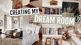 Room Transformation amp Tour 🕯 Victorian Light Academia [upl. by Beach626]