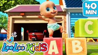 👶The ABC SONG  S3EP27 Kindergarten Fun Highlights Compilation  LooLoo Kids Songs for Kids [upl. by Beichner281]