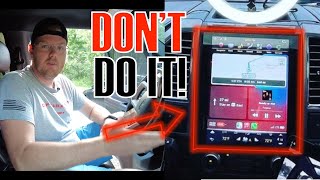 Do NOT buy a Phoenix TESLA style Android Stereo 101 [upl. by Lletnuahs]