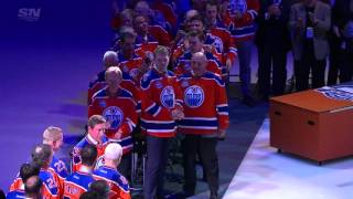 Gretzky brings the house down at Rexall Place [upl. by Henrietta]