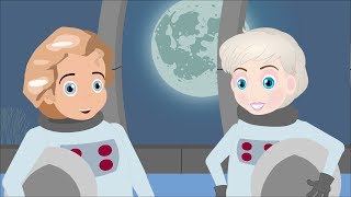 Zoom Zoom Zoom Were Going to the Moon  Space Song for Kids [upl. by Nari]