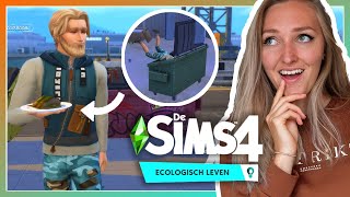 Sims 4 ECOLOGISCH LEVEN alvast SPELEN 🌍😍 [upl. by Rolanda229]