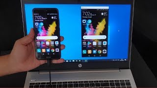 How to Connect Mobile to Laptop via USB Cable  Mirror your Android Screen to Laptop [upl. by Atinej]