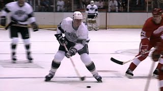 Memories Gretzkys first game with the Kings [upl. by Adlig118]