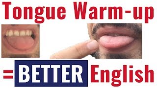 Do THESE 5 Tongue Exercises Now to Speak Better English [upl. by Pattin]