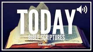 Bible Verses For Today  12 Scriptures To Make Today Amazing [upl. by Aisiat]