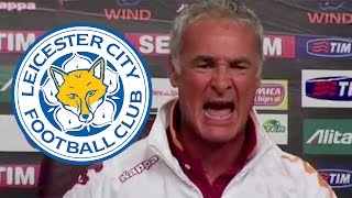 Furious Ranieri Rant quotI Hope Leicester Go Downquot [upl. by Llacam]