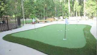 Dave Pelz GreenMaker putting green system [upl. by Esenahs]