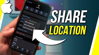 How to Share Your Location on iPhone [upl. by Carin558]