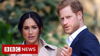 Why Prince Harry and Meghans time as royals didnt work out  BBC News [upl. by Annaid]