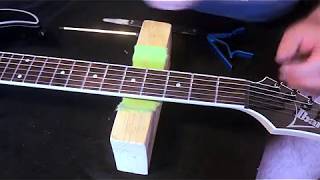 Ibanez RG Truss rod adjustment [upl. by Valerie736]